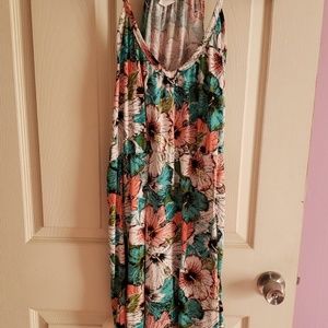 Hawaiian Floral Dress